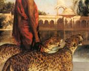 本杰明 让 约瑟夫 康斯坦特 : The Palace Guard With Two Leopards